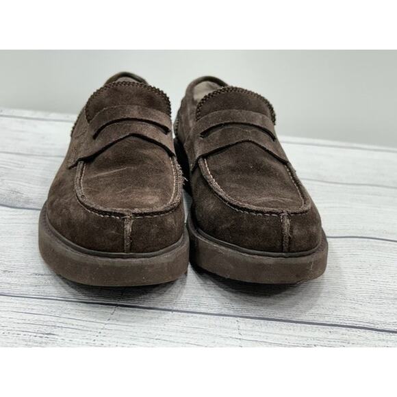 Baldinini Brown Suede Loafers - Picture 6 of 12